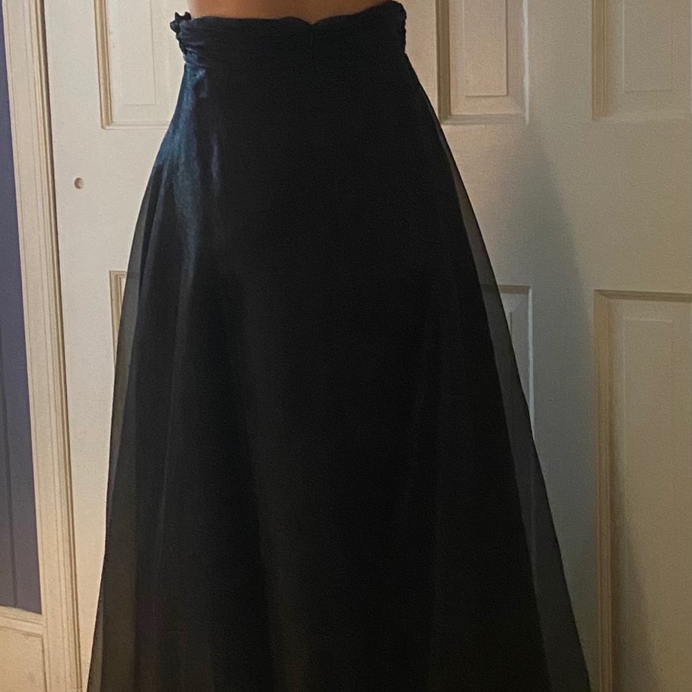 JS Collections Black Formal Full-length Skirt Size 6